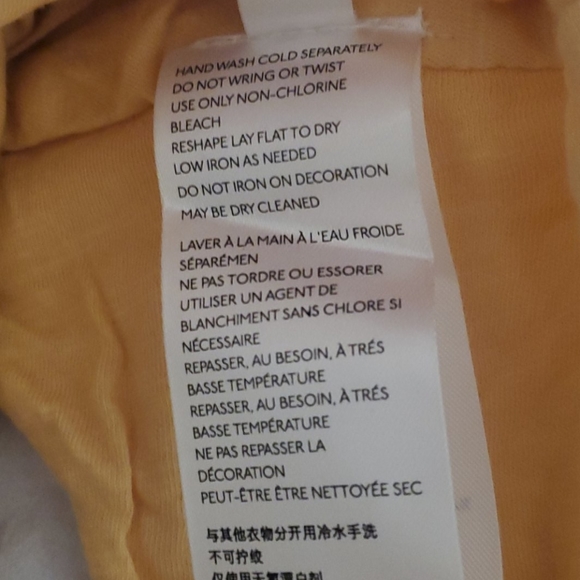 HPx2 🎉 Embroidered Free People Halter Yellow - Picture 6 of 6